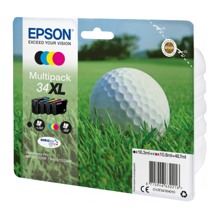 Epson Multipack 4-colours 34XL DURABrite Ultra Ink originální