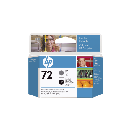 HP no 72 - šedá a foto černá tisk. hlava, C9380A originální