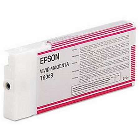 Epson T606 Vivid Magenta 220 ml originální