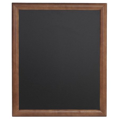 Nástěnná popisovací tabule UNIVERSAL, 50x60 cm, tmavě hnědá