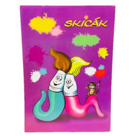 Skicák A4, 20 listů