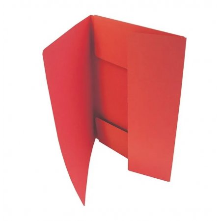 Desky odkládací 253 Classic, 3 klopy, červené, obr. 1