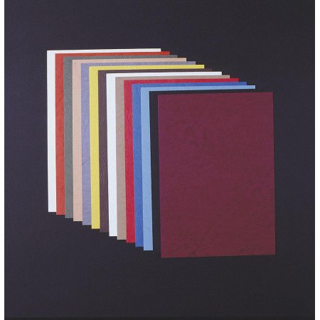 Spodní desky DELTA A4 červené, pro kroužkovou vazbu, 100ks