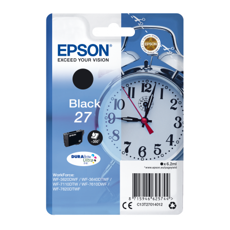 Epson Singlepack Black 27 DURABrite Ultra Ink originální