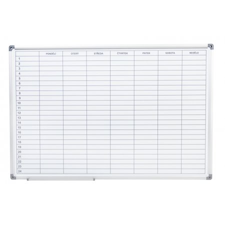 Týdenní plánovací tabule ARTA 90x60 cm, obr. 1
