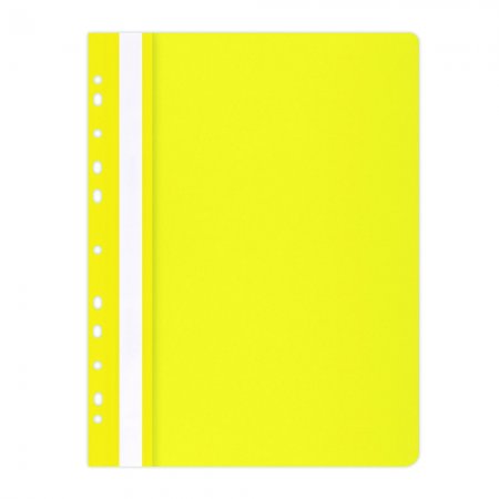 rychlovazač, A4, euroděrování, PP, žlutý