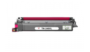 Brother TN-248XL M - kompatibilní magenta toner, XL kapacita s novým čipem