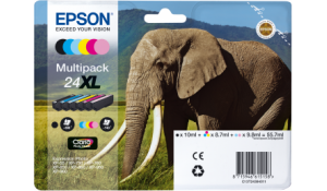 Epson Multipack 6-colours 24XL Claria Photo HD Ink originální
