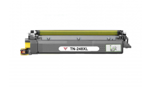 Brother TN-248XL Y - kompatibilní žlutý toner, XL kapacita s novým čipem