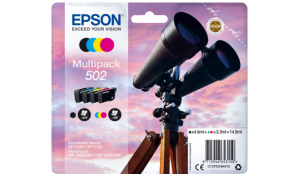 EPSON multipack 4 barvy,502 Ink,standard originální
