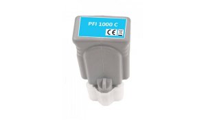 Canon PFI-1000 C - kompatibilní kazeta cyan (0547C001)