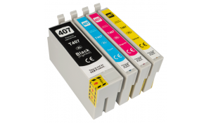 Epson 407XL - kompatibilní sada kazet 