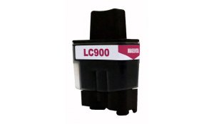 Brother LC-900M - kompatibilní cartridge červená
