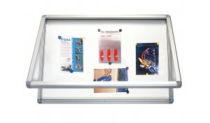 Vitrína s horizontálním otevíráním 150x100cm, magnet.vnitřek, mod.1